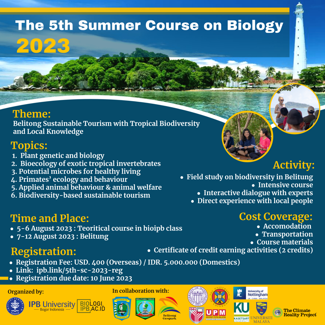 The 5th Summer Course on Biology  